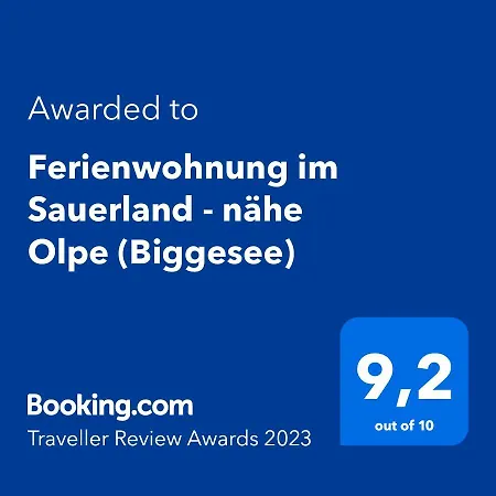 Im Sauerland - Naehe Olpe Apartman