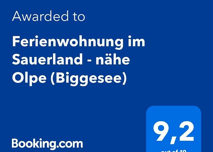 Im Sauerland - Naehe Olpe Appartement